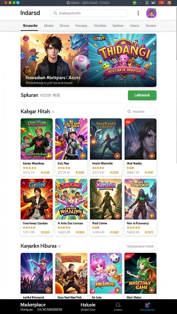 55five - Tampilan antarmuka yang sederhana dan mudah digunakan.