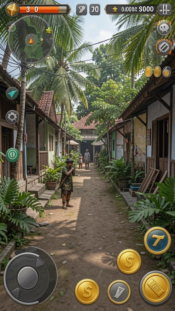 dewi567 - Screenshot menampilkan karakter utama yang menarik.