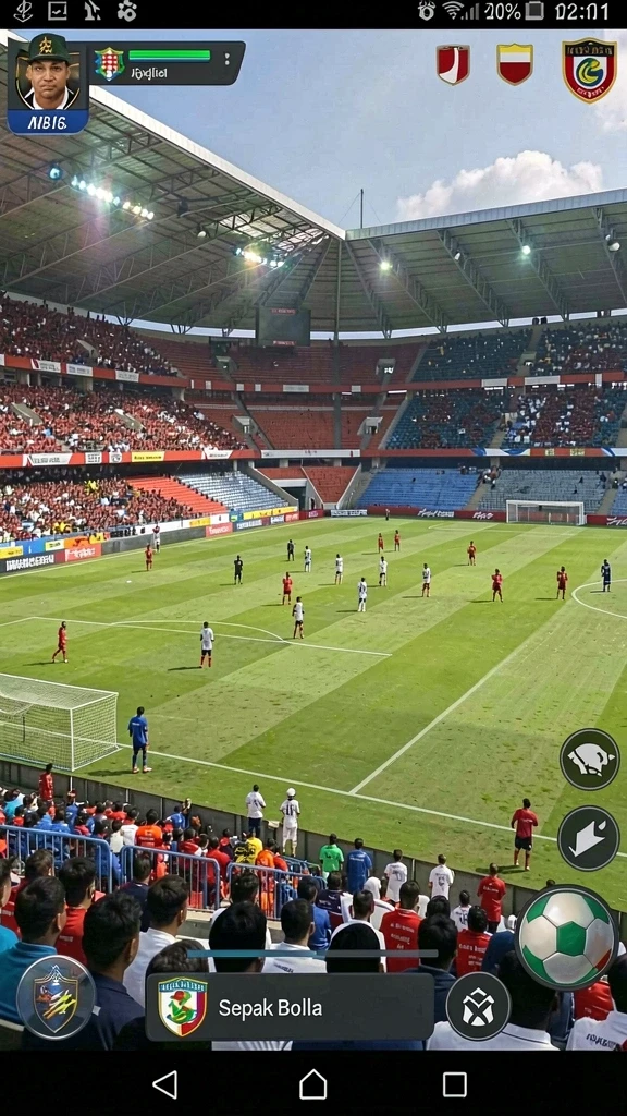 zk6 - Tangkapan layar menampilkan mode permainan yang menantang.